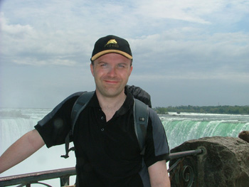 Me above the Canadian Falls