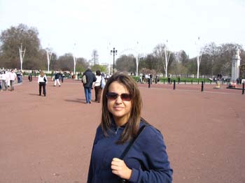 Nadia on the Mall