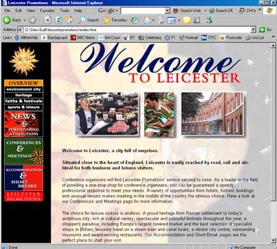Leicester Promotions screenshot