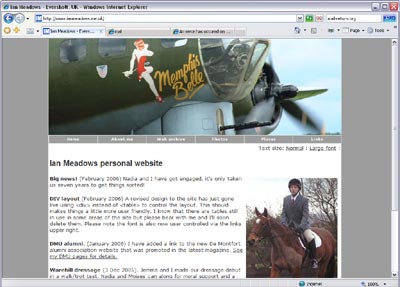 Version six screen shot