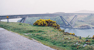 Kylesku Bridge over Loch a' Chairn Bhain